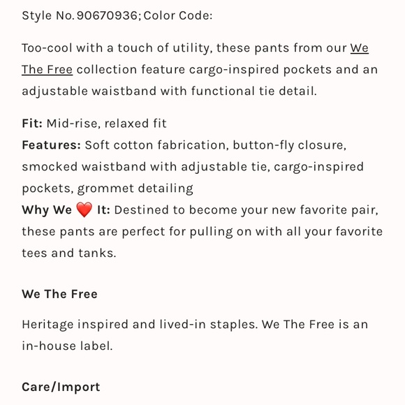 Free People We The Free Hayden Pull-On Pants
Size Small - Picture 5 of 12